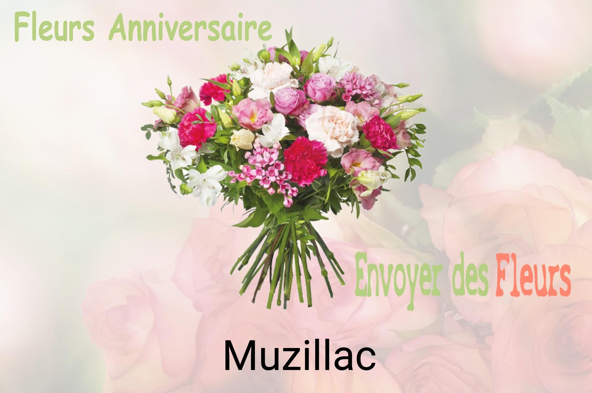 Bouquet de fleurs d’anniversaire livré à Muzillac